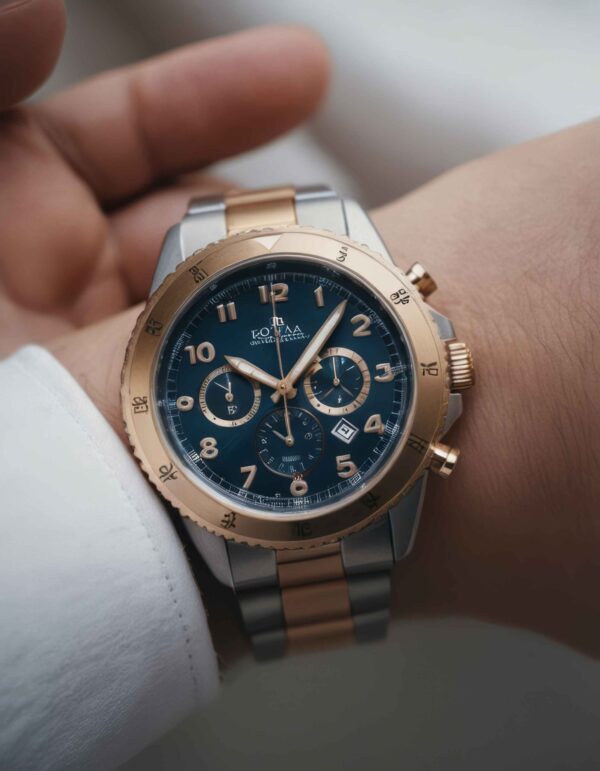 Fossil Men's Grant Quartz stainless and Leather Chronograph Watch